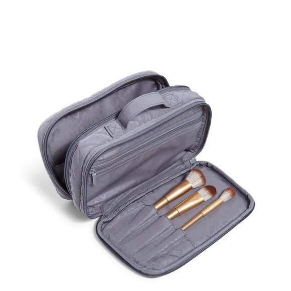 VERA BRADLEY LOTUS FLOWER SWIRL "BLUSH & BRUSH" COSMETIC CASE - Picture 12 of 12